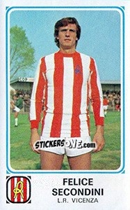 Sticker Felice Secondini - Calciatori 1978-1979 - Panini