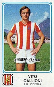 Figurina Vito Callioni - Calciatori 1978-1979 - Panini