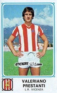 Sticker Valeriano Prestanti - Calciatori 1978-1979 n. 151 - Panini