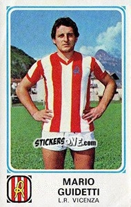 Sticker Mario Guidetti - Calciatori 1978-1979 - Panini