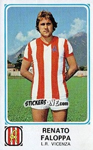 Sticker Renato Faloppa - Calciatori 1978-1979 n. 154 - Panini