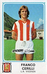 Sticker Franco Cerilli - Calciatori 1978-1979 - Panini