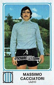 Sticker Massimo Cacciatori - Calciatori 1978-1979 - Panini