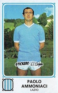 Cromo Paolo Ammoniaci - Calciatori 1978-1979 n. 166 - Panini