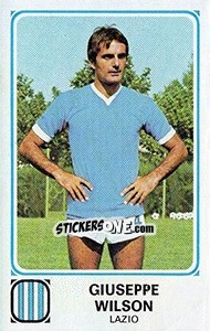 Sticker Giuseppe Wilson - Calciatori 1978-1979 - Panini