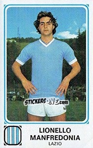 Sticker Lionello Manfredonia - Calciatori 1978-1979 - Panini