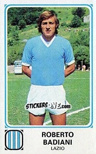 Cromo Roberto Badiani - Calciatori 1978-1979 - Panini