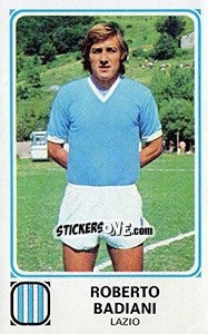 Sticker Roberto Badiani - Calciatori 1978-1979 n. 175 - Panini
