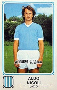 Sticker Aldo Nicoli - Calciatori 1978-1979 - Panini
