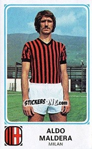 Sticker Aldo Maldera - Calciatori 1978-1979 n. 185 - Panini