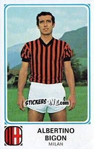 Sticker Albertino Bigon - Calciatori 1978-1979 n. 189 - Panini
