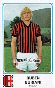 Sticker Ruben Buriani - Calciatori 1978-1979 - Panini