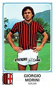 Sticker Giorgio Morini - Calciatori 1978-1979 n. 195 - Panini