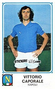 Sticker Vittorio Caporale - Calciatori 1978-1979 n. 204 - Panini