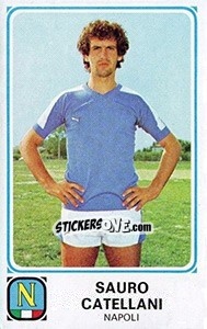 Cromo Sauro Catellani - Calciatori 1978-1979 - Panini