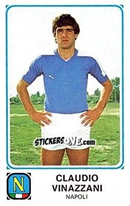 Cromo Claudio Vinazzani - Calciatori 1978-1979 - Panini