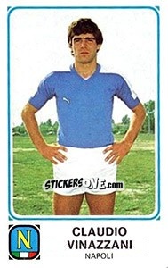 Cromo Claudio Vinazzani - Calciatori 1978-1979 n. 207 - Panini