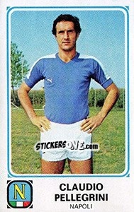 Cromo Claudio Pellegrini - Calciatori 1978-1979 - Panini