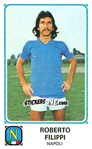 Sticker Roberto Filippi - Calciatori 1978-1979 - Panini