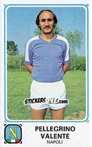 Sticker Pellegrino Valente - Calciatori 1978-1979 n. 214 - Panini