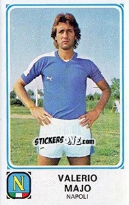 Sticker Valerio Majo - Calciatori 1978-1979 - Panini