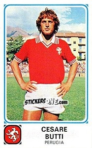Sticker Cesare Butti - Calciatori 1978-1979 - Panini
