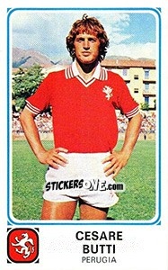 Sticker Cesare Butti - Calciatori 1978-1979 n. 225 - Panini