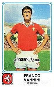 Sticker Franco Vannini - Calciatori 1978-1979 - Panini