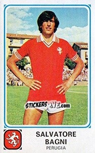 Sticker Salvatore Bagni - Calciatori 1978-1979 n. 227 - Panini