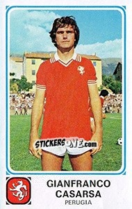 Cromo Gianfranco Casarsa - Calciatori 1978-1979 - Panini