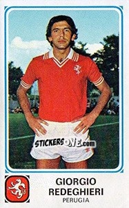 Sticker Giorgio Redeghieri - Calciatori 1978-1979 n. 232 - Panini