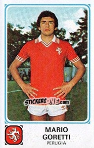 Sticker Mario Goretti - Calciatori 1978-1979 - Panini