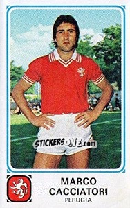 Figurina Marco Cacciatori - Calciatori 1978-1979 - Panini