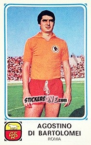 Cromo Agostino Di Bartolomei - Calciatori 1978-1979 - Panini