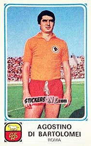 Figurina Agostino Di Bartolomei - Calciatori 1978-1979 - Panini