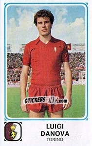 Sticker Luigi Danova - Calciatori 1978-1979 - Panini
