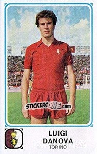 Sticker Luigi Danova - Calciatori 1978-1979 n. 256 - Panini