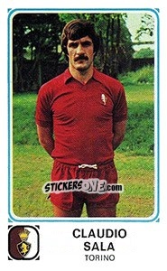 Sticker Claudio Sala - Calciatori 1978-1979 n. 263 - Panini