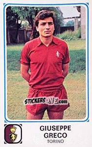 Cromo Giuseppe Greco - Calciatori 1978-1979 - Panini
