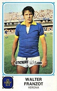 Sticker Walter Franzot - Calciatori 1978-1979 - Panini