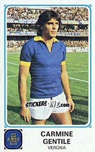 Sticker Carmine Gentile - Calciatori 1978-1979 - Panini