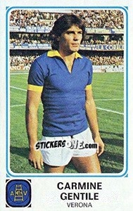Sticker Carmine Gentile - Calciatori 1978-1979 n. 301 - Panini