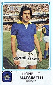 Cromo Lionello Massimelli - Calciatori 1978-1979 - Panini
