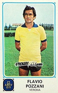 Sticker Flavio Pozzani - Calciatori 1978-1979 n. 308 - Panini