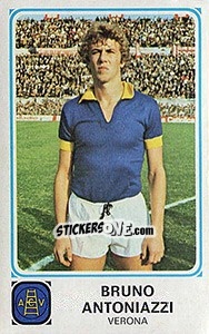 Cromo Bruno Antoniazzi - Calciatori 1978-1979 - Panini