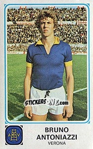 Figurina Bruno Antoniazzi - Calciatori 1978-1979 - Panini