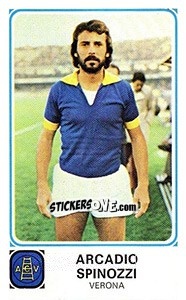 Sticker Arcadio Spinozzi - Calciatori 1978-1979 - Panini