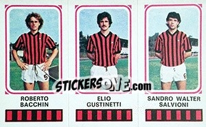 Sticker Roberto Bacchin / Elio Gustinetti / Sandro Walter Salvioni