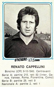 Figurina Renato Cappellini - Calciatori 1978-1979 - Panini
