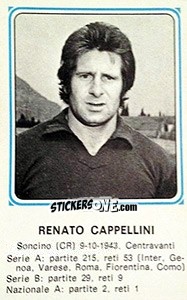Cromo Renato Cappellini - Calciatori 1978-1979 n. 359 - Panini